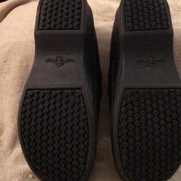 EUC Brown Safe T Step textured clogs Size 8 1/2 Professional Career - Picture 2 of 3